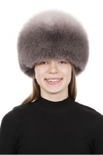 Шапка женская из песца