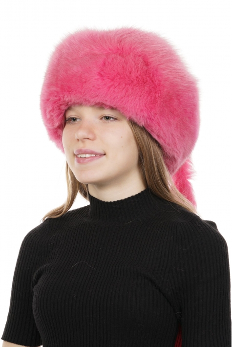 Шапка женская из песца 8019359