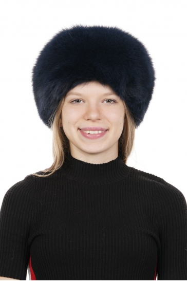 Меховая шапка женская из песца