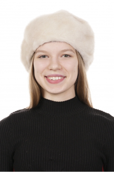Шапка женская из норки